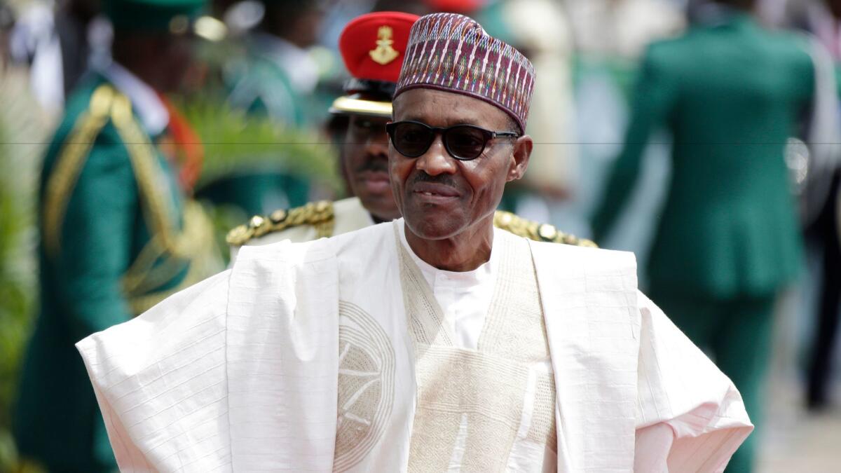 Nigerian President Muhammadu Buhari said Saturday that the Boko Haram extremist group has finally been crushed.