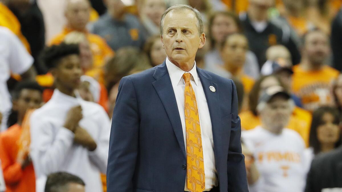 Rick Barnes, who appears to be the front-runner for the vacant UCLA coaching job, guided Tennessee to the Sweet 16 of the NCAA tournament this season.