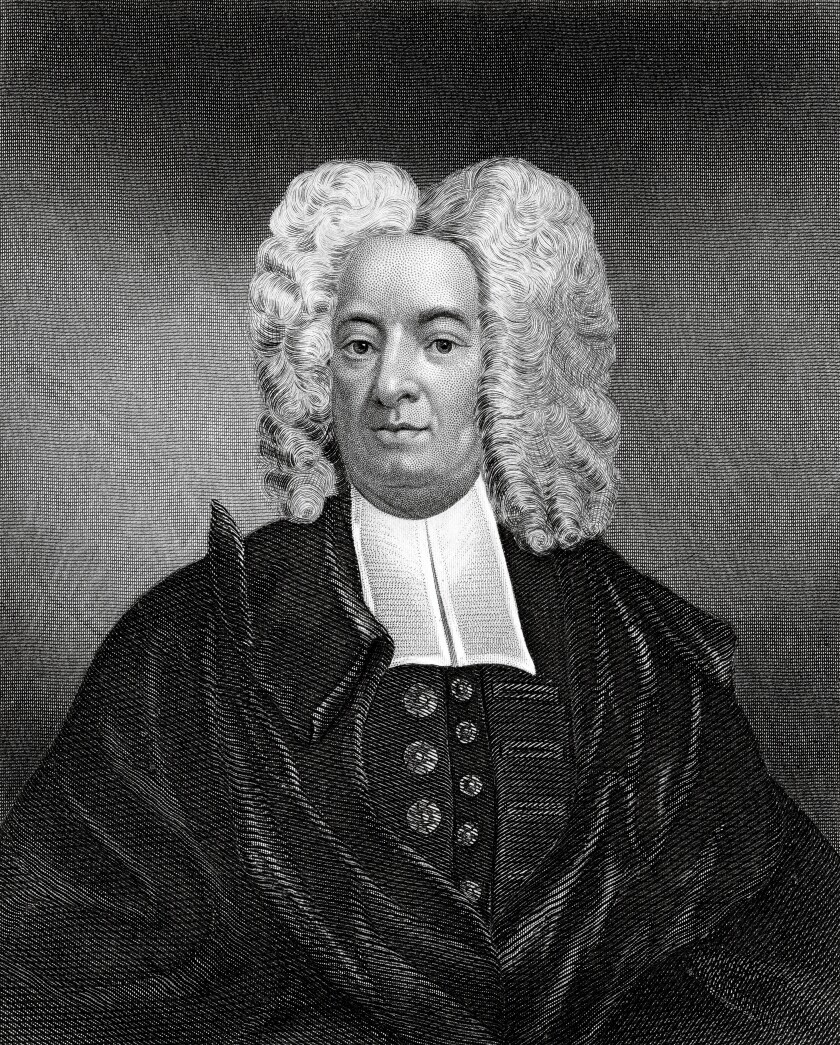 A portrait of Cotton Mather