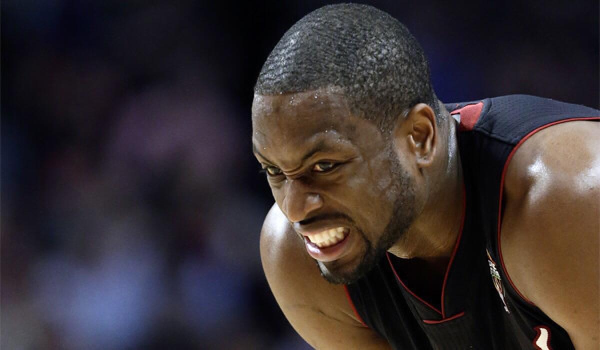 Dwyane Wade and the Miami Heat may not have set the record for longest winning streak in NBA history, but they are still the top-ranked team in The Times' standings.