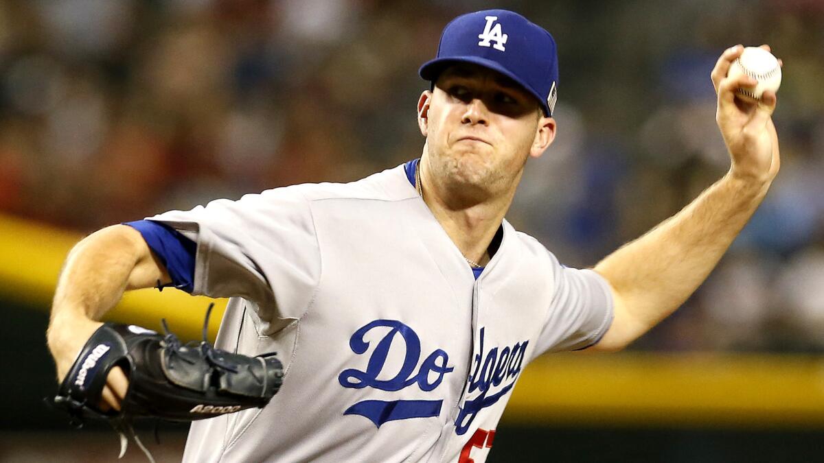 Dodgers pitcher Alex Wood