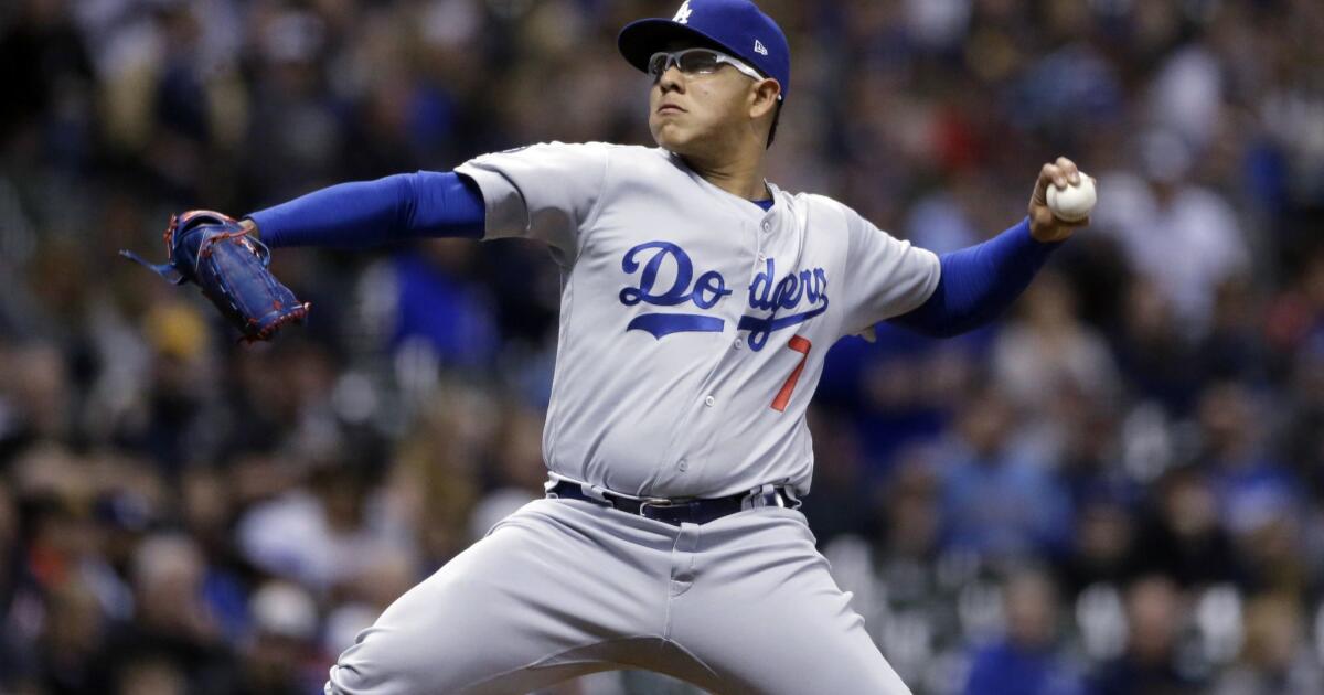 Julio Urías accepts MLB suspension, will not appeal - True Blue LA