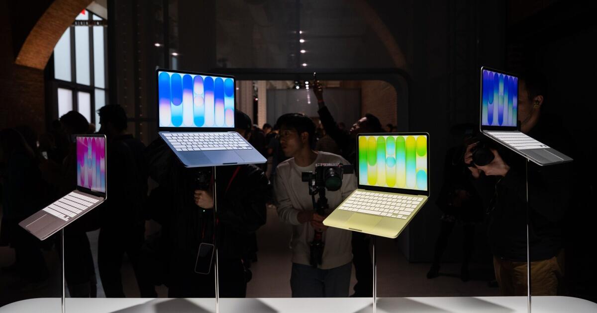 A Apple lançou um MacBook de US$ 599 para desafiar o Windows e os Chromebooks