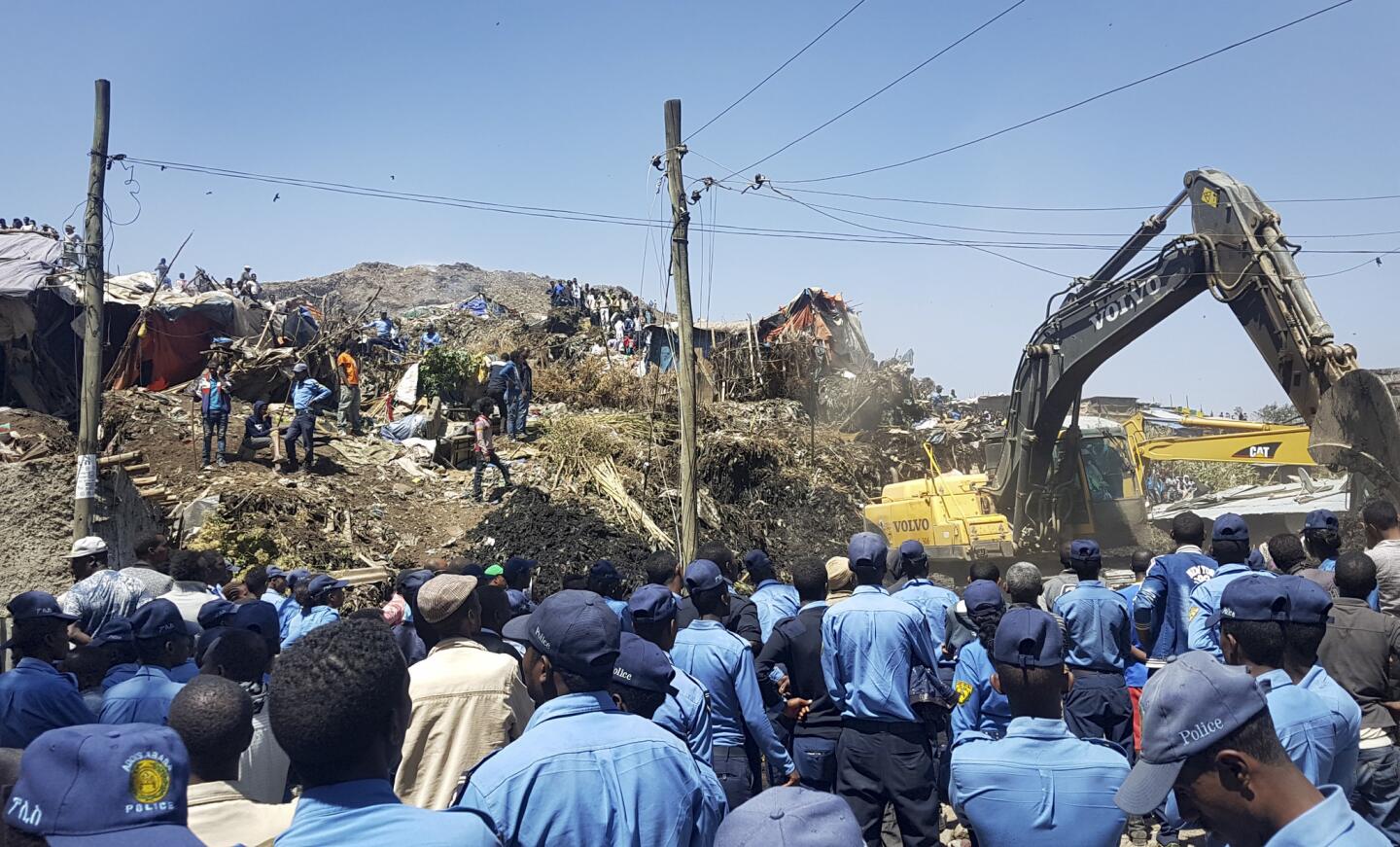 APTOPIX Ethiopia Deadly Landslide