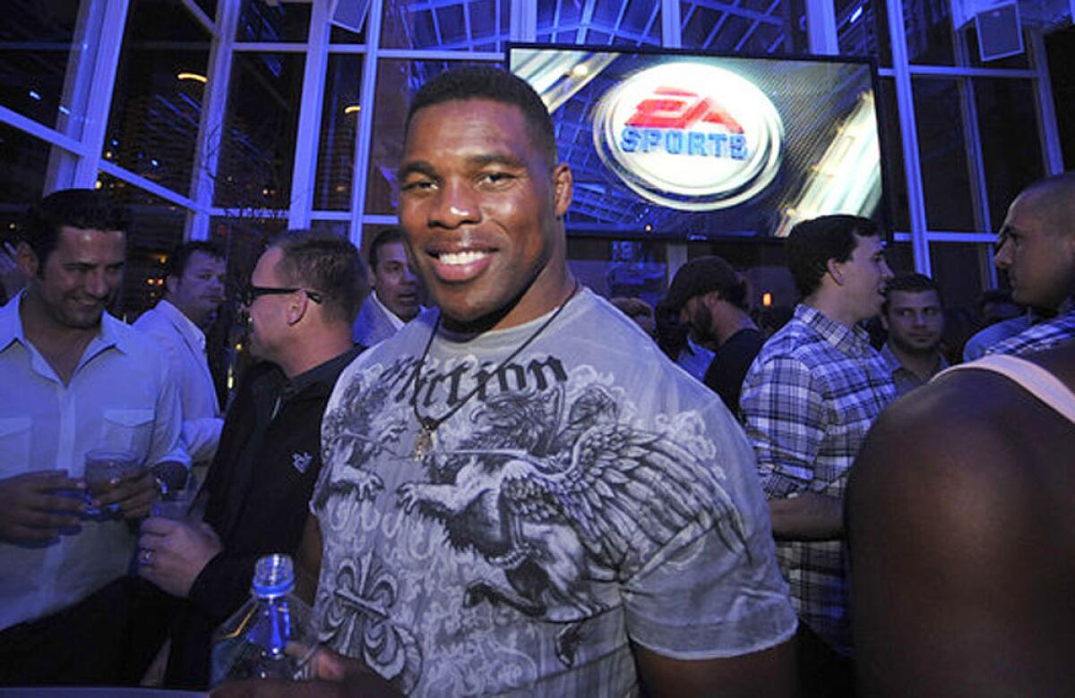 Former football star Herschel Walker, shown in 2012, says he could still make it in the NFL at age 52.