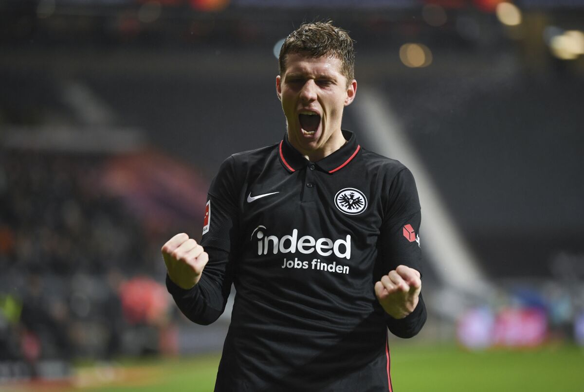 Leverkusen collapses in 5-2 loss at Frankfurt in Bundesliga - The San ...