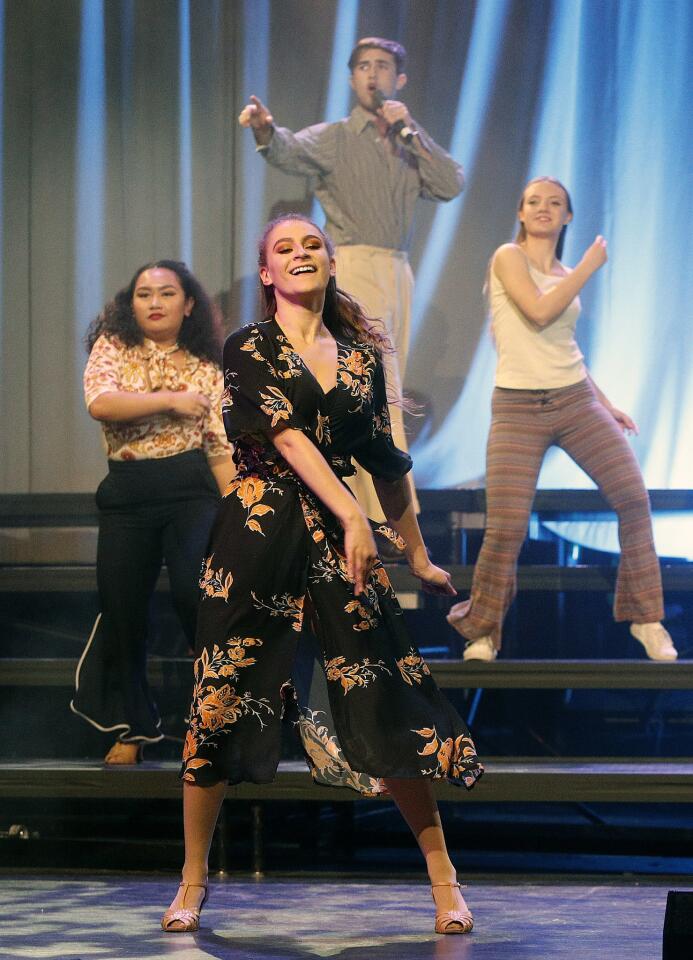Photo Gallery: Burroughs High School rehearsal of "Pop Show 40: Change the World"