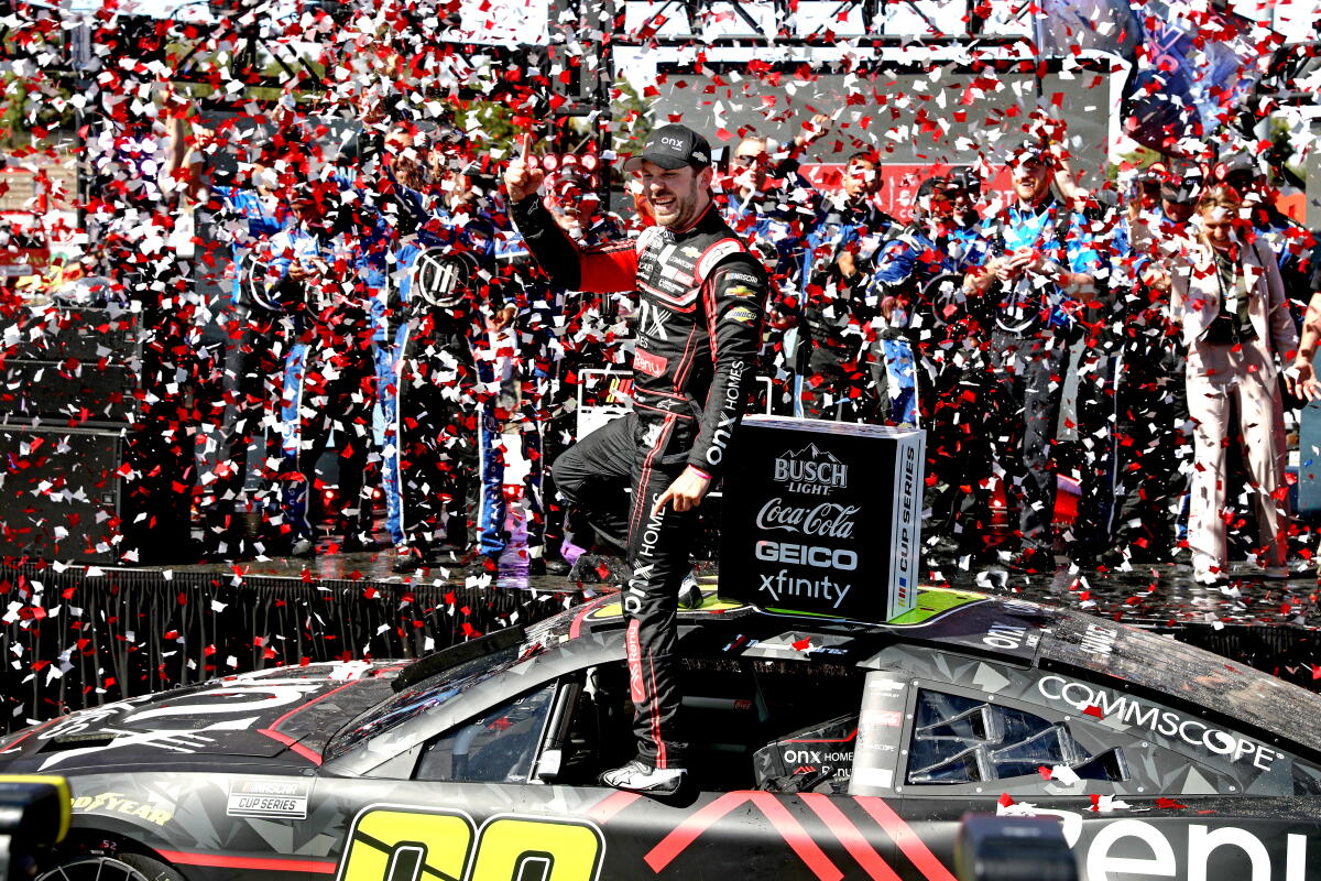 Juarez Racing Nascar Daniel Suarez becomes first Mexican to win a NASCAR Cup race - Los ...