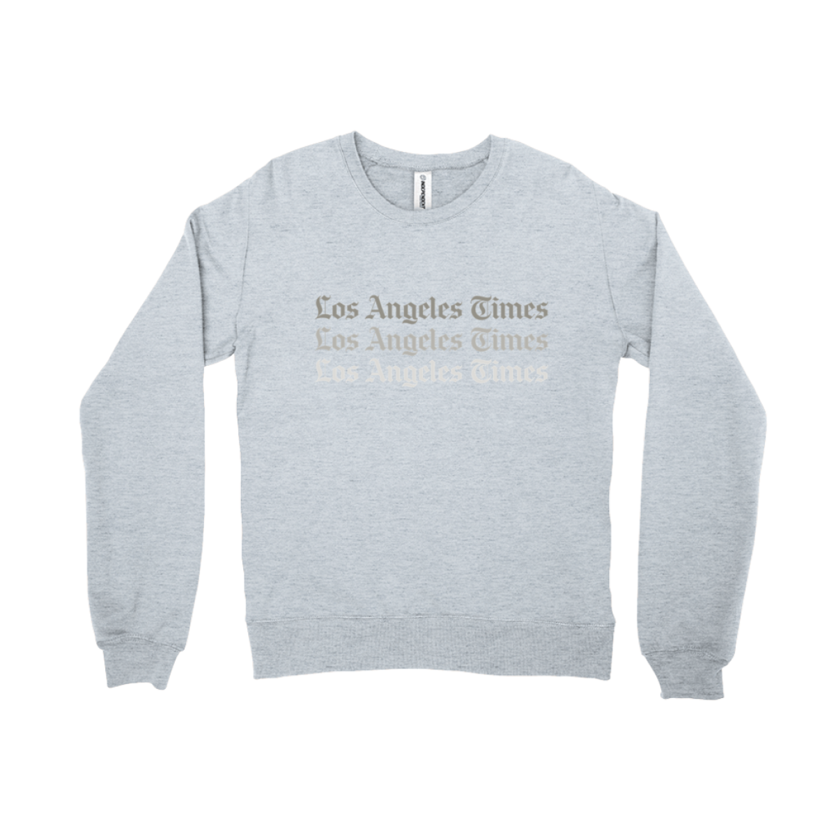Los Angeles Times gray crewneck.