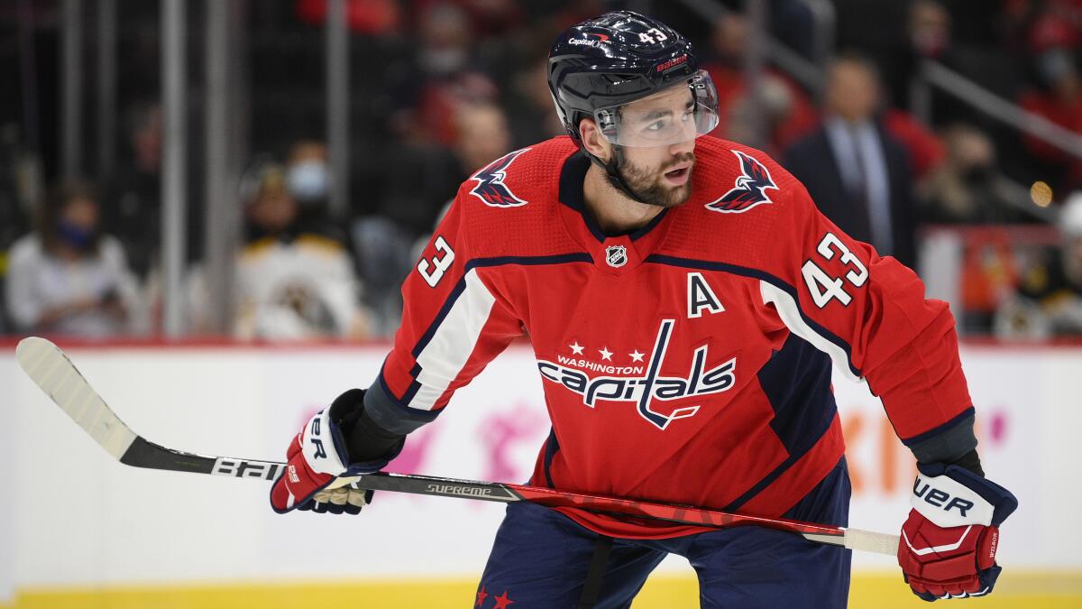 Tom Wilson is a fan of the Capitals' new third jersey