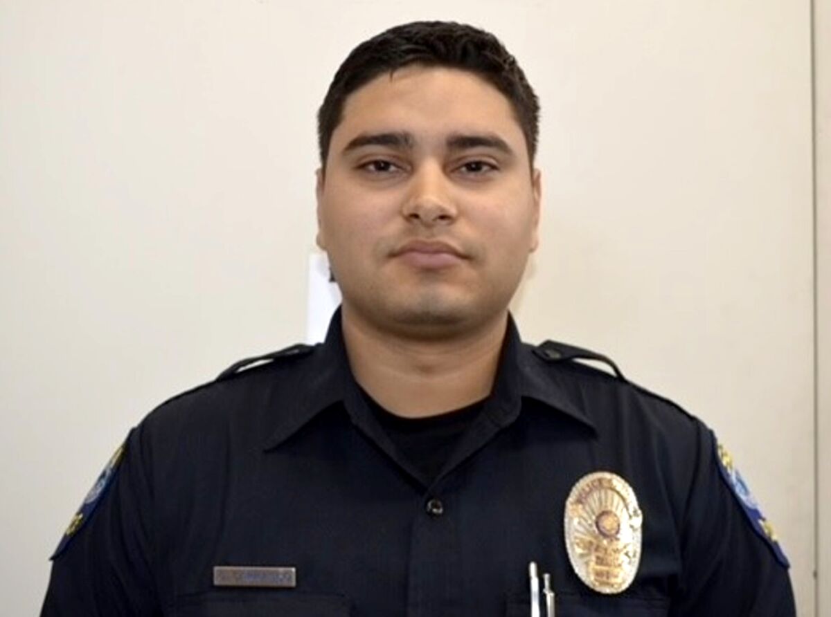 A police officer in uniform