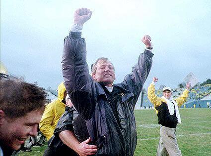 Neuheisel at Cotton Bowl