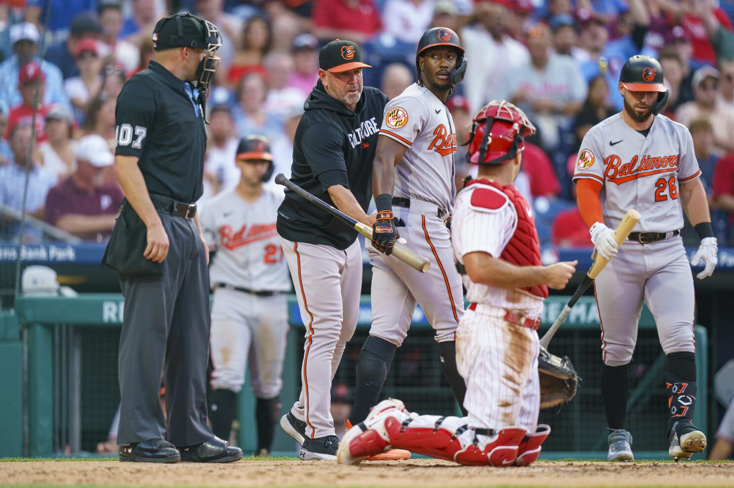 Edmundo Sosa and Jake Cave deliver in Phillies' 6-4 win over AL-best  Orioles, National Sports