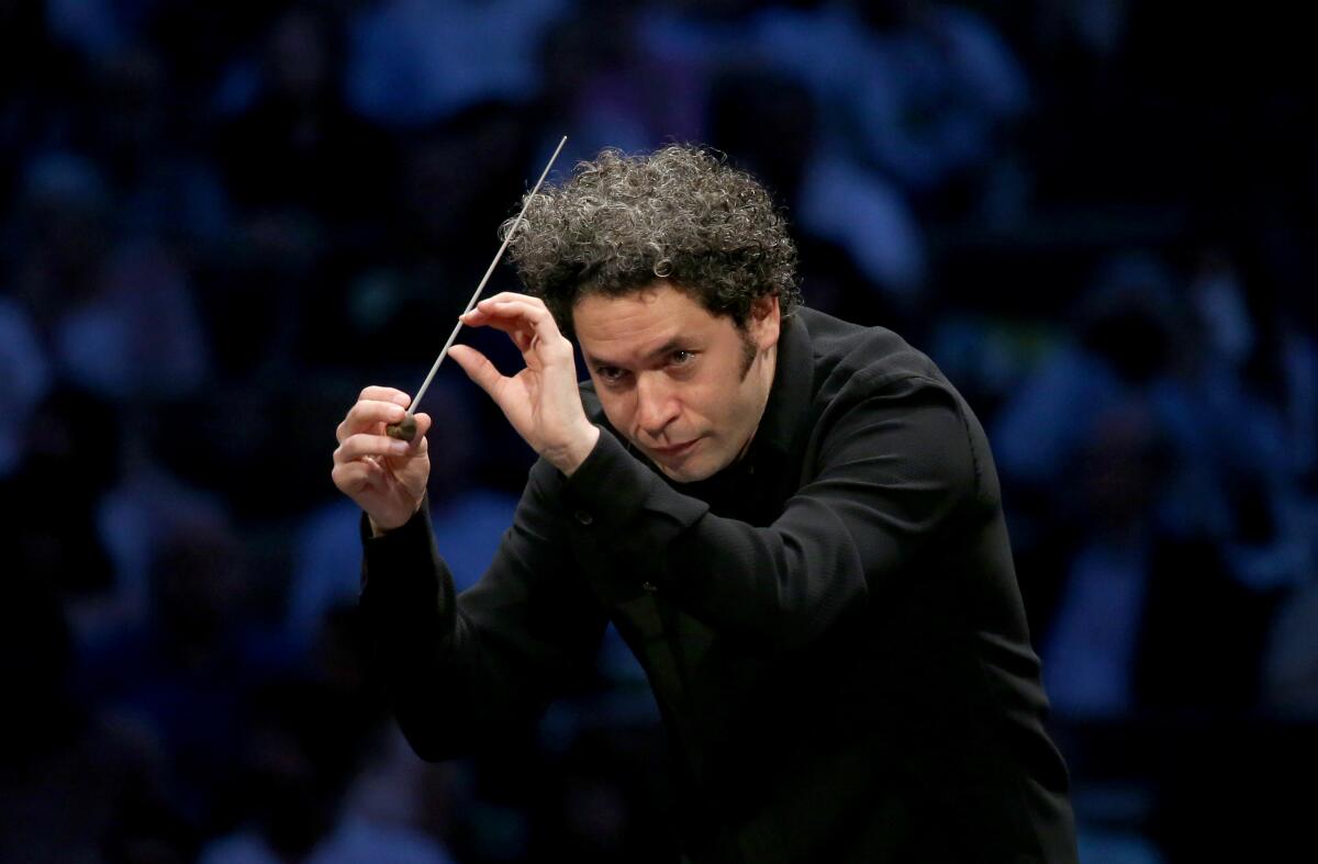 Gustavo Dudamel, music and artistic director of the Los Angeles Philharmonic 