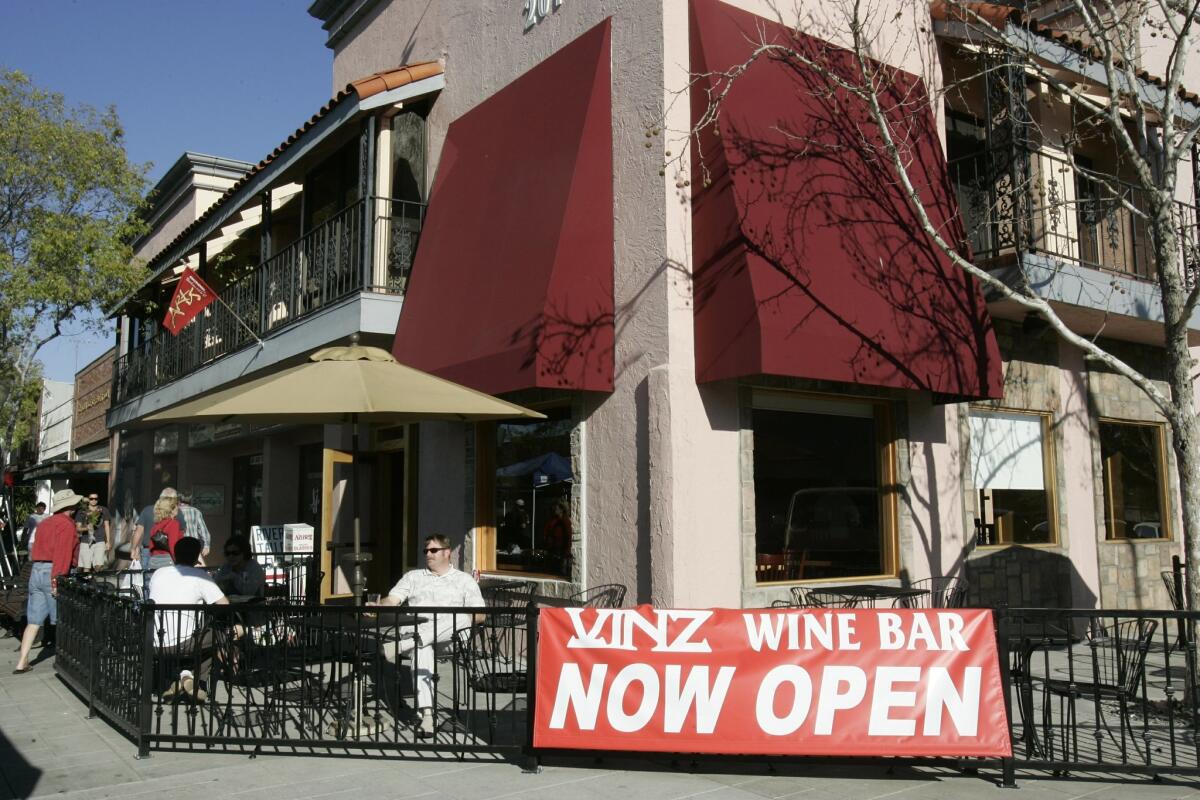 Vinz is located on Grand Ave. arguably the cultural center of Escondido. — U-T File Art