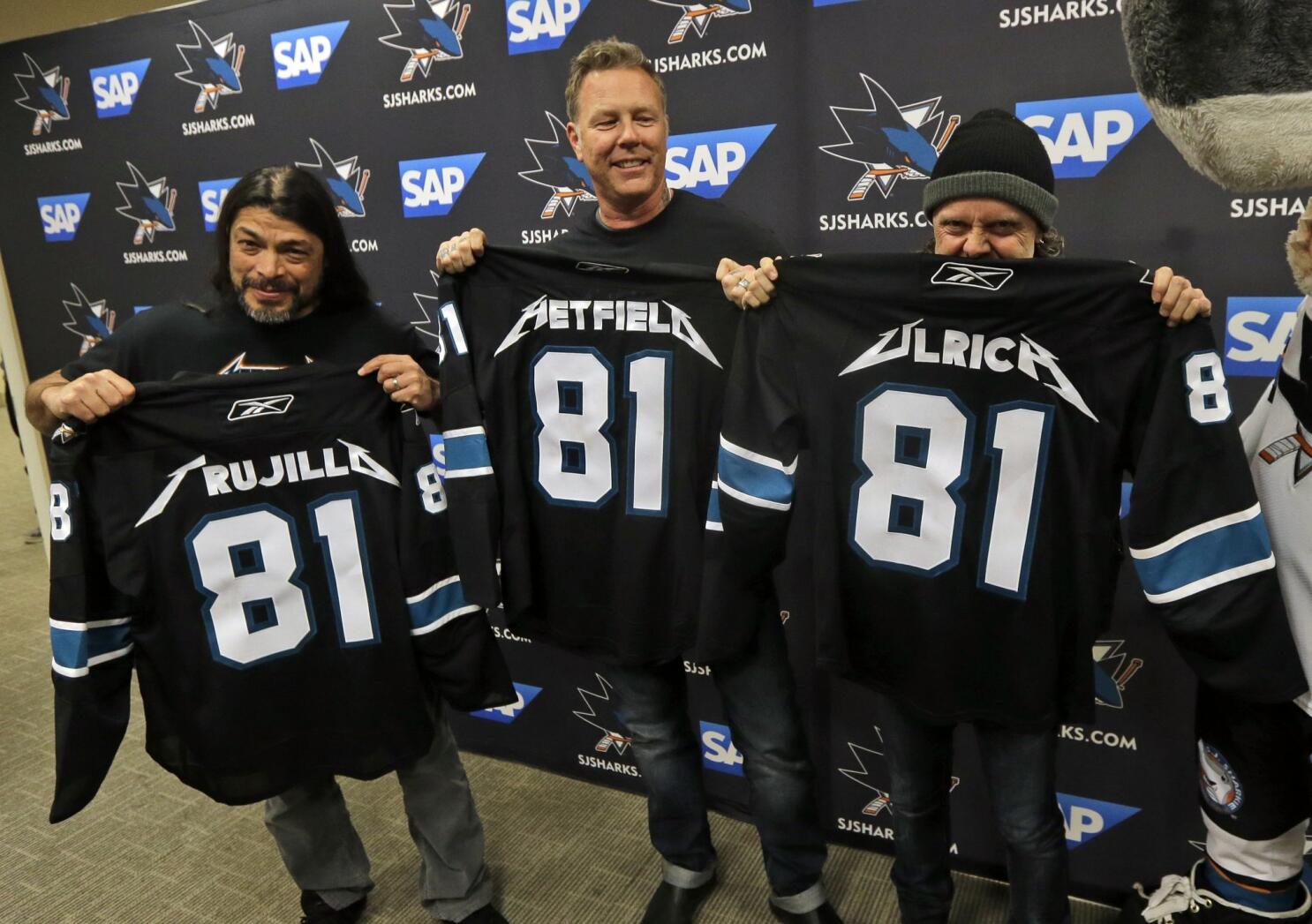 Sharks hold special Metallica night for game against Kings