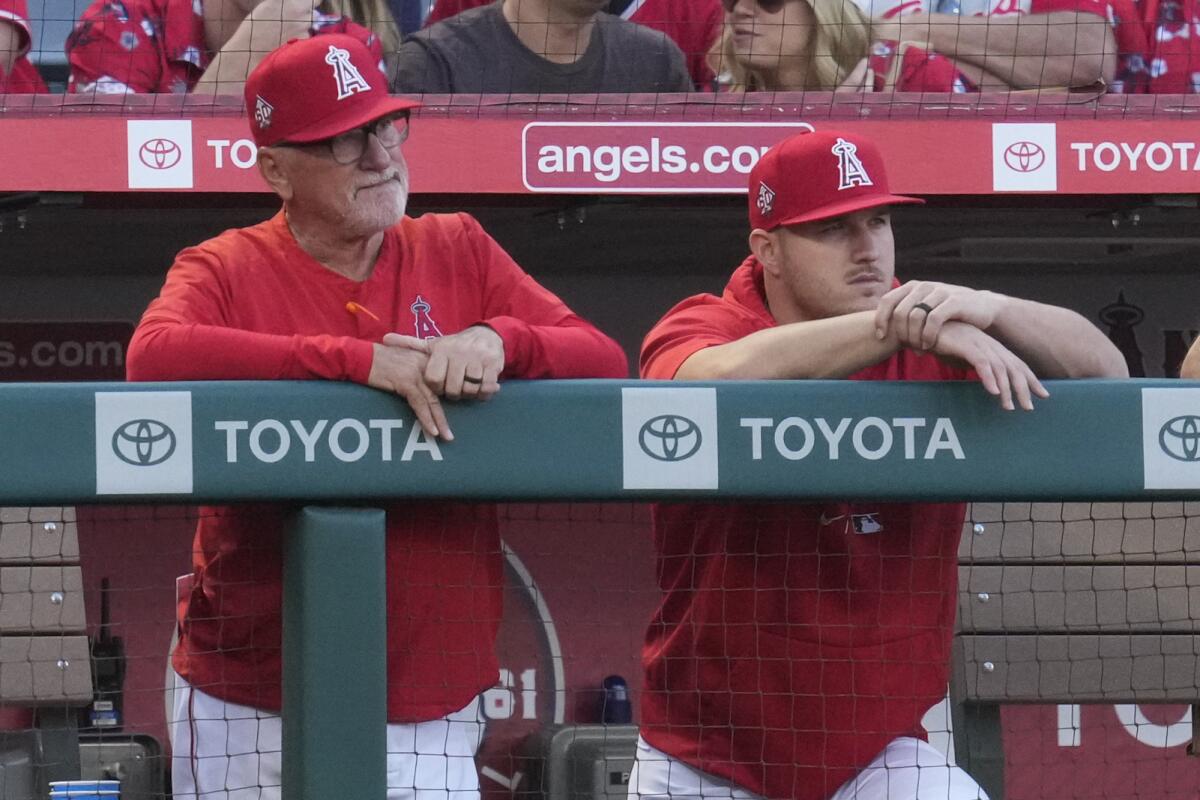 Angels' Trout optimistic he can return after All-Star break - The San Diego  Union-Tribune