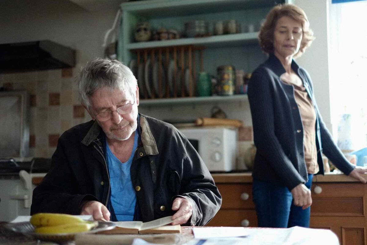 Tom Courtenay and Charlotte Rampling in Andrew Haigh's "45 Years."