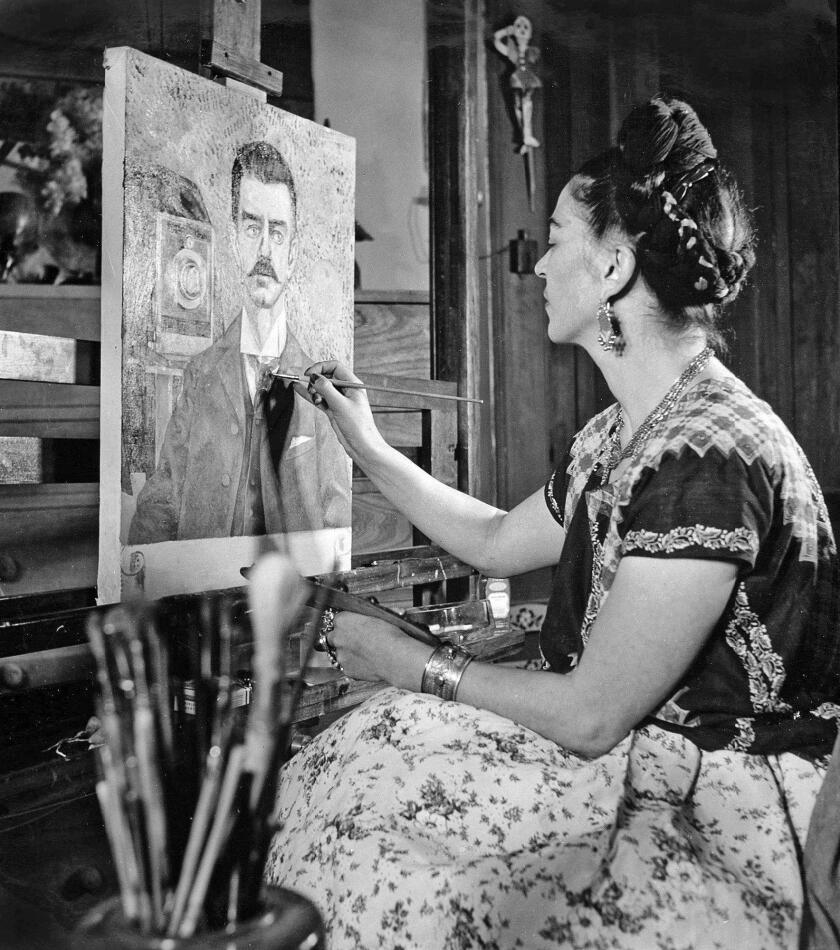 A Different Frida Kahlo Is On Display At Bowers Museum Exhibition Los Angeles Times