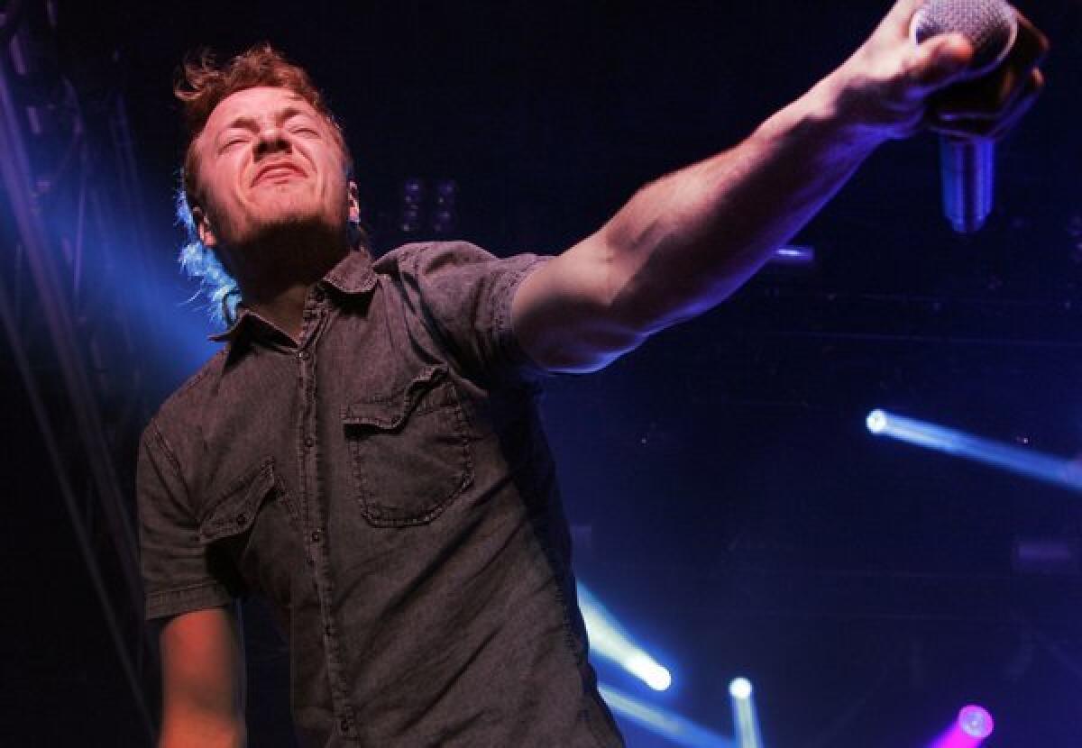 Dan Reynolds and his band, Imagine Dragons, will play the Forum on Feb. 14.