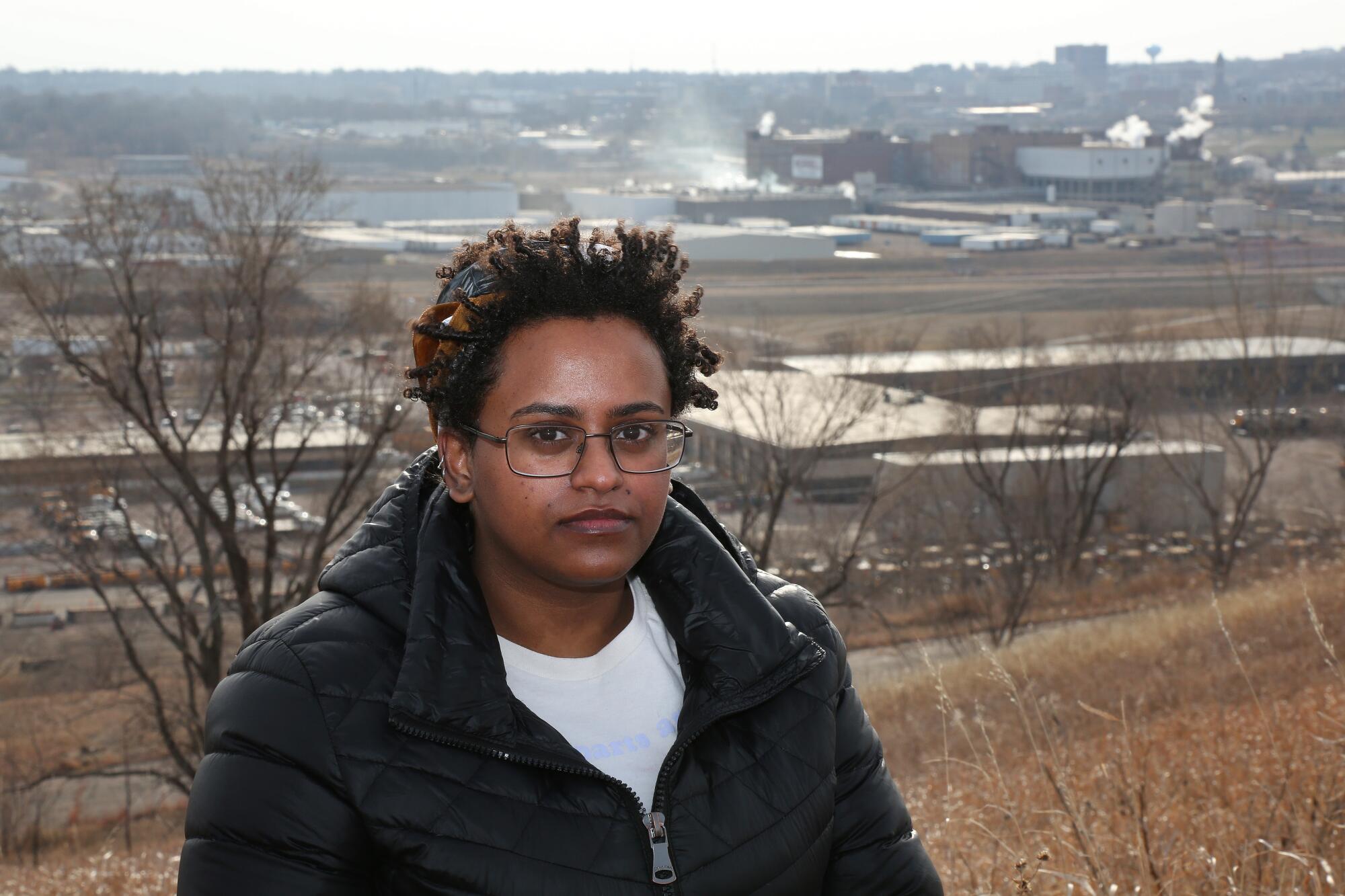 Sara Telahun, 23, grew up among Ethiopian American families that were employed at Smithfield.