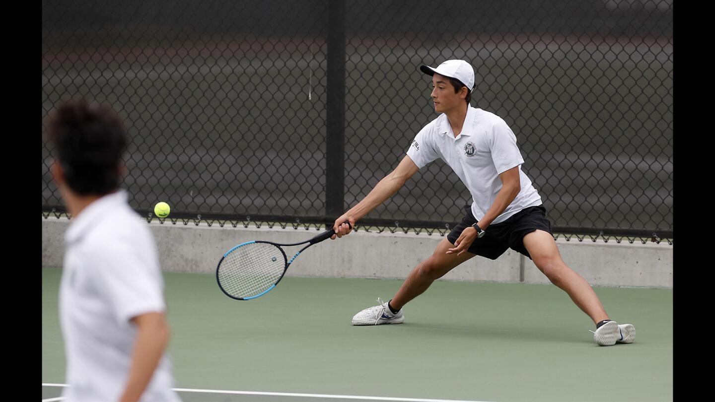 Photo Gallery: Sage Hill vs. Ventura in boys’ tennis