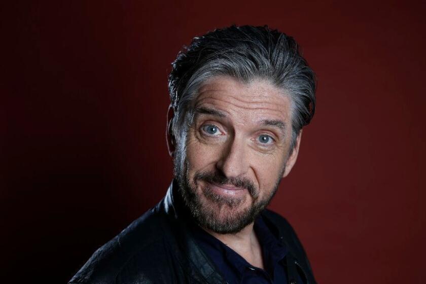 LOS ANGELES, CA - Jan. 28, 2016: Craig Ferguson is photographed at PMK-BNC in Los Angeles. The former late-night talk show host has a new sociopolitical comedy panel show, "Join or Die," which premieres Feb. 18 on the History Channel. (Photo by Katie Falkenberg / Los Angeles Times)