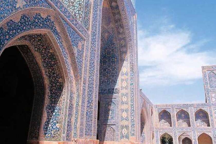 The 17th-century Imam Mosque is one among many architectural wonders in Isfahan, Iran. Photo taken in 1998.