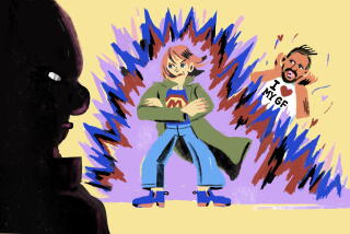 Woman powers up to protect her partner
