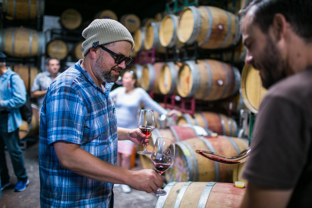 A past Carruth Cellars Tasting Party.