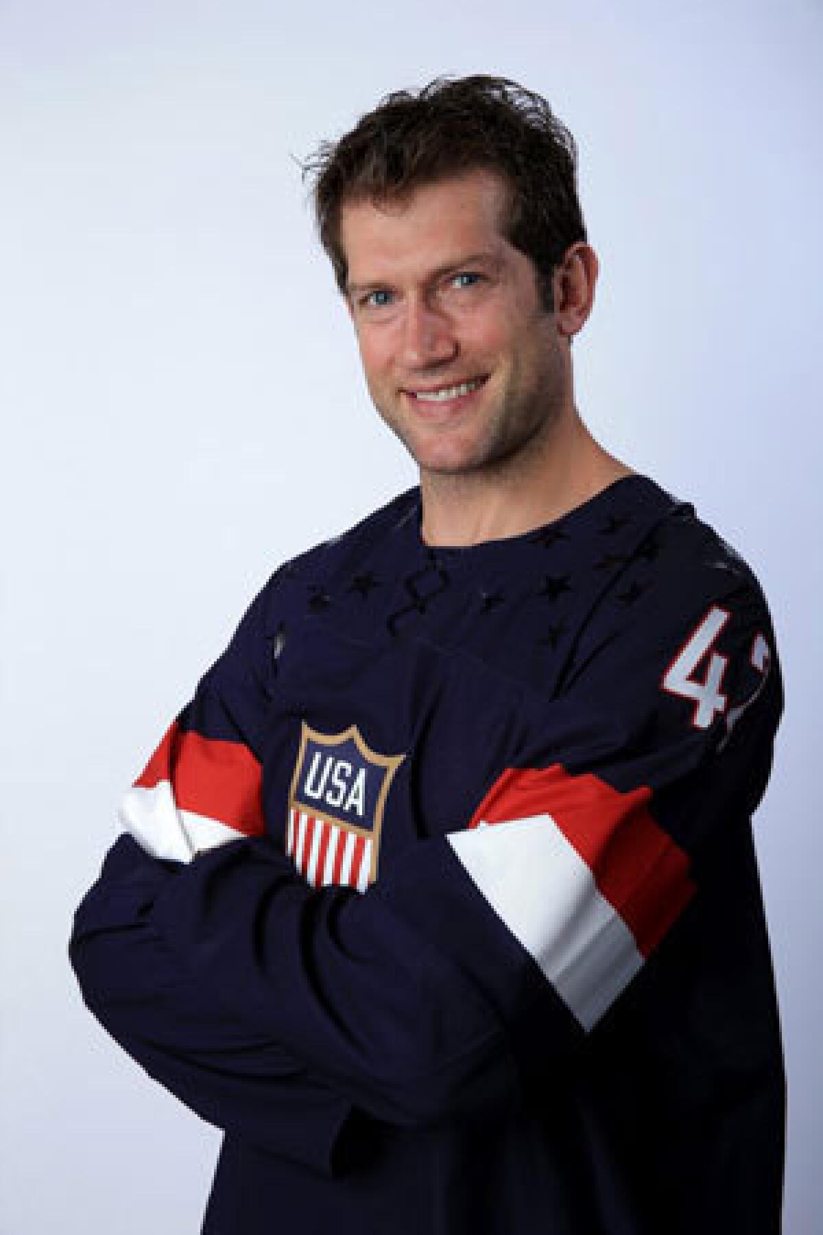 "There's a mutual respect where on a Friday I might be playing Dustin Brown and on Saturday, Zach Parise and Ryan Suter, and it will get a little nasty and bloody but afterwards we can shake hands," David Backes says of playing against prospective U.S. Olympic teammates.
