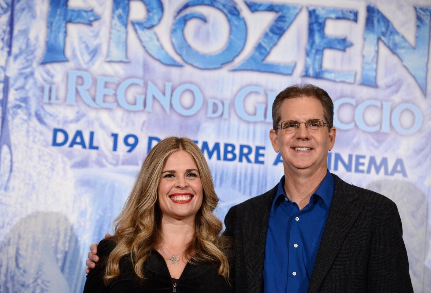 Chris Buck and Jennifer Lee - directors of 'Frozen'