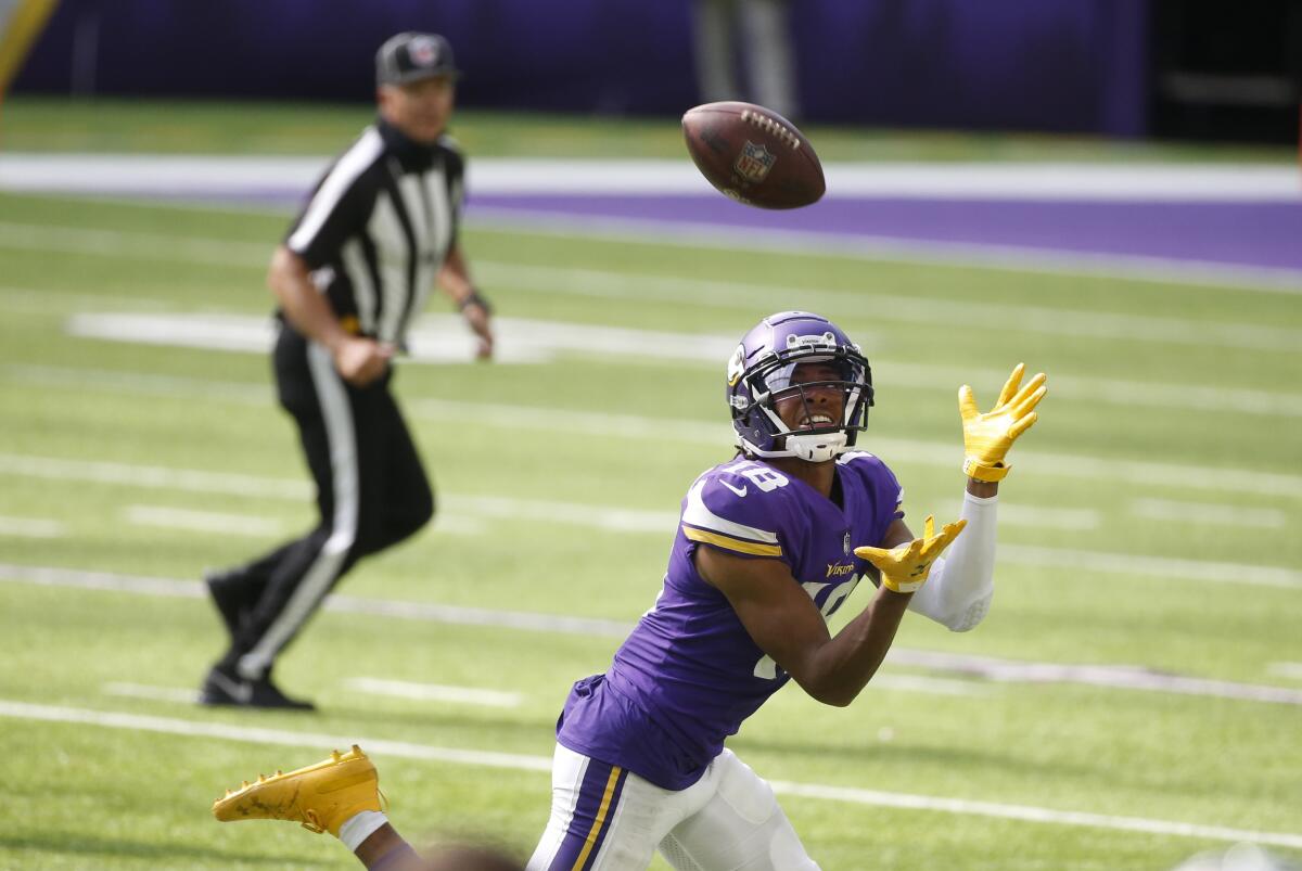 minnesota vikings jefferson catch