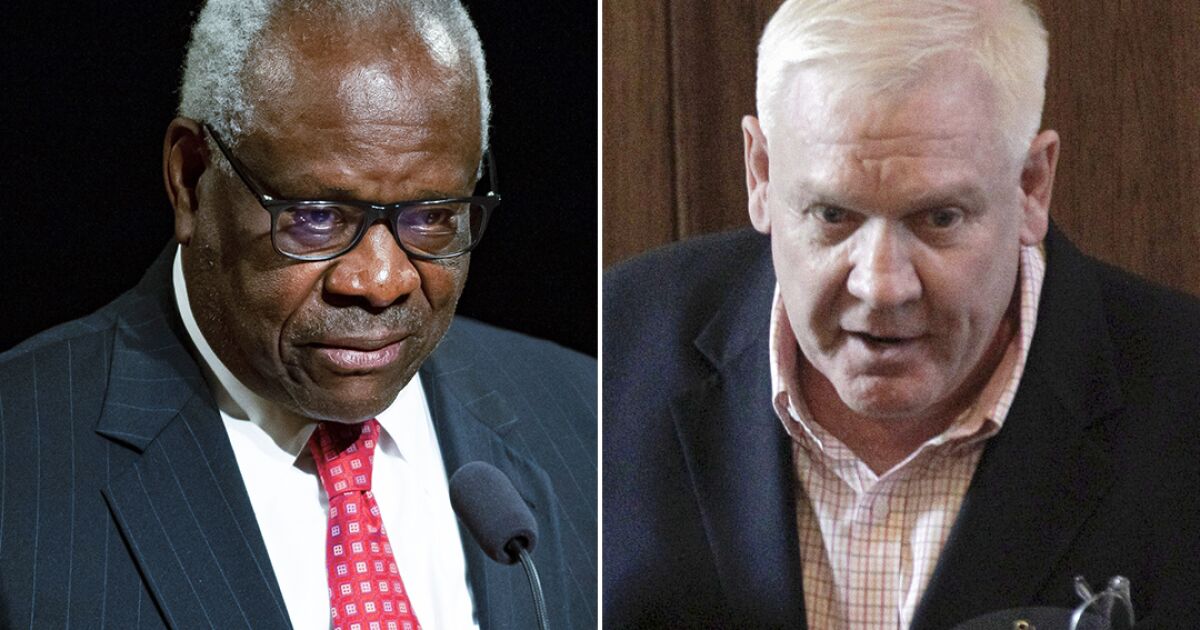 Column: What Clarence Thomas calls hospitality looks a lot more like corruption Column: What Clarence Thomas calls hospitality looks a lot more like corruption