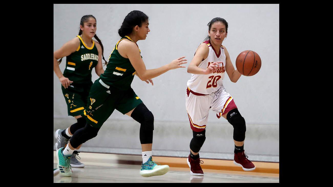 Photo Gallery: Ocean View vs. Saddleback in girls' basketball