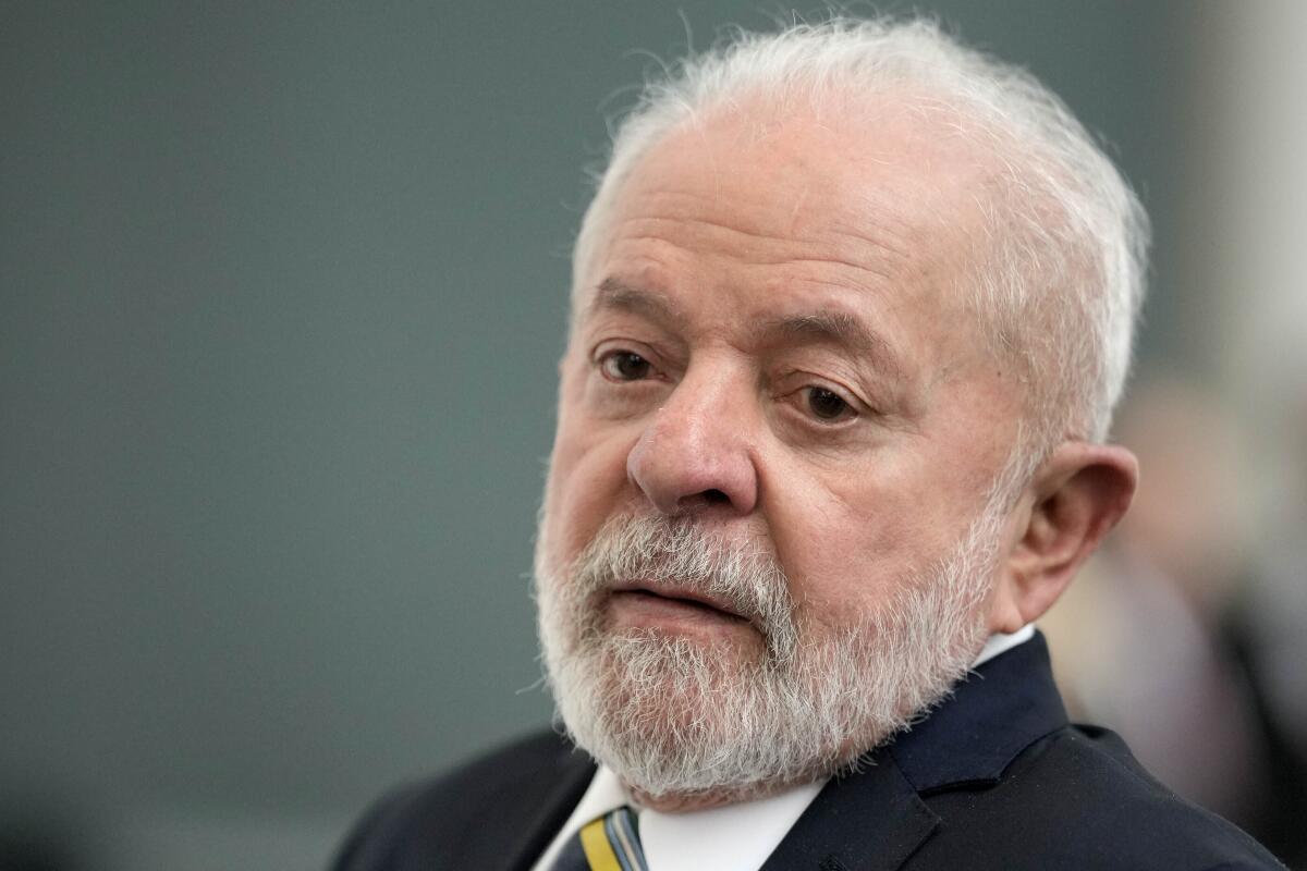 ARCHIVO - El presidente brasileño Luiz Inácio Lula da Silva