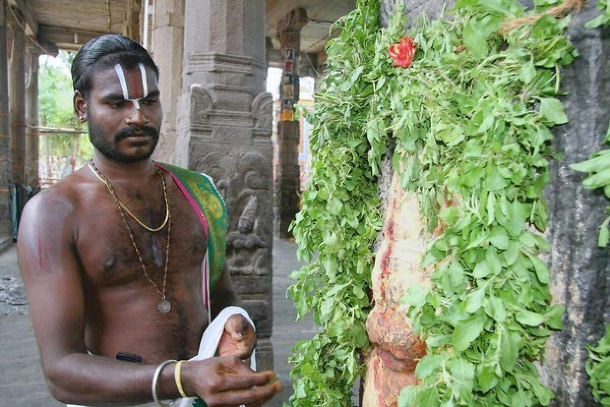 Kesavan, a member of India's Dalit caste, is among those waiting for jobs as priests four years after completing a yearlong certification program in Tamil Nadu state.