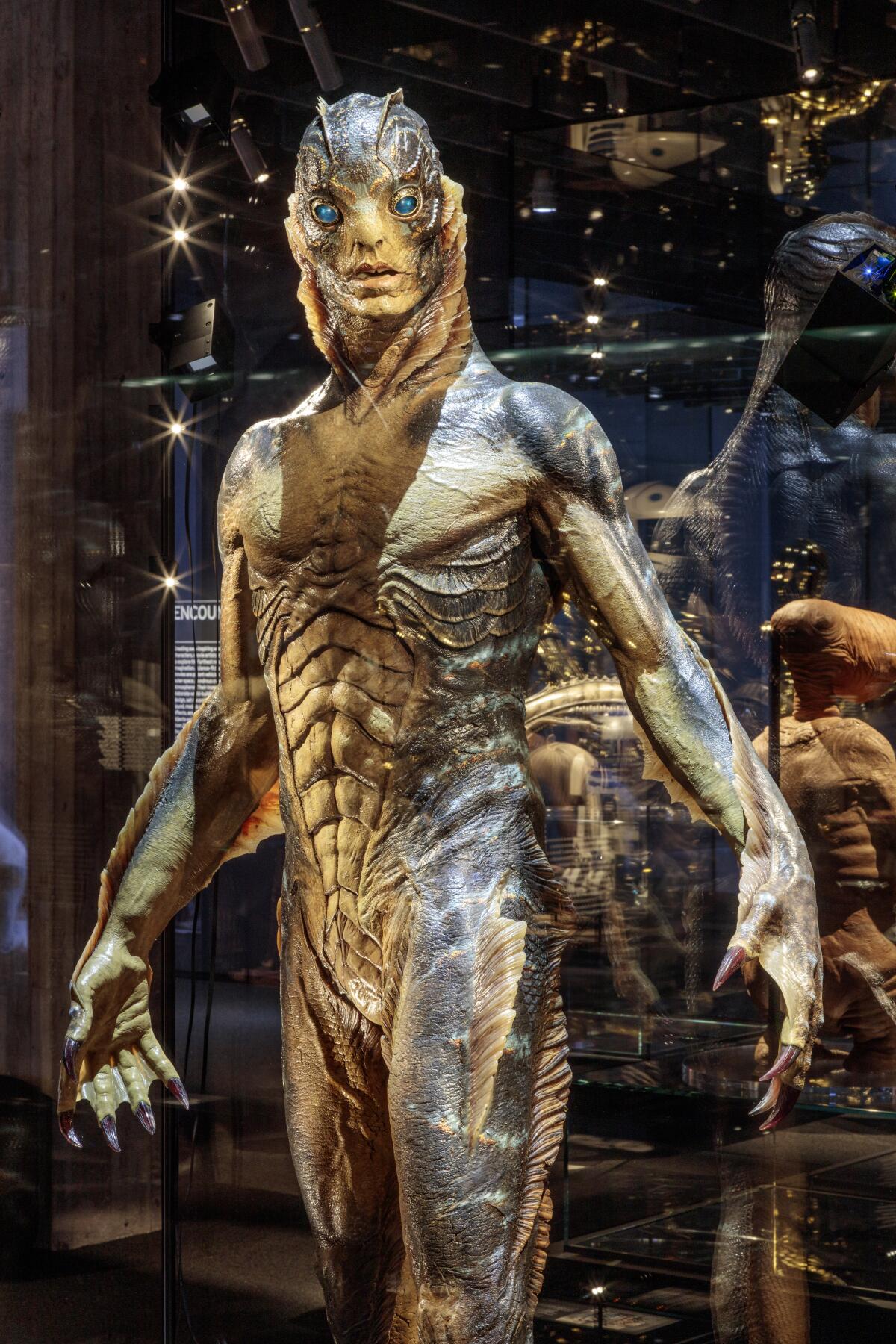 Prosthetic suit worn by Doug Jones as the amphibian man from "The Shape of Water" (2017).