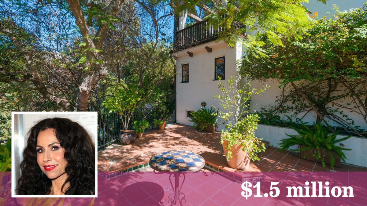 Actress Minnie Driver has parted with her longtime home in Hollywood Hills.