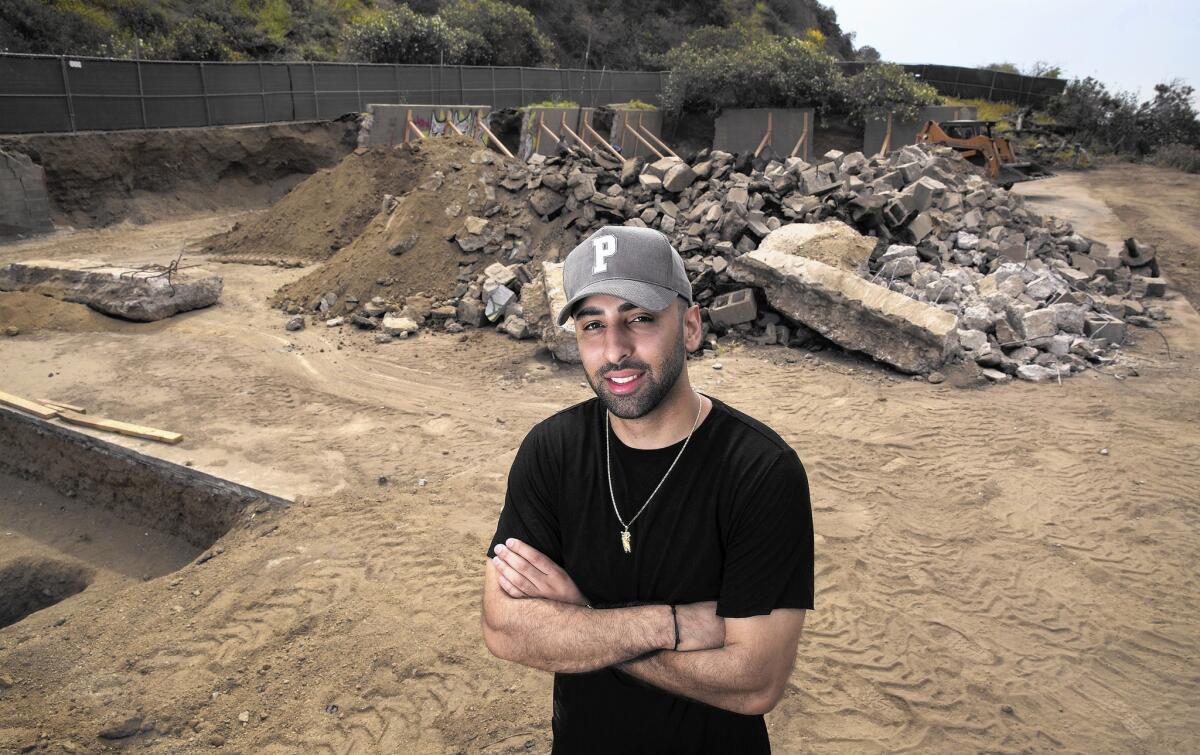 Neima Khaila says his love of Runyon Canyon Park drove him to donate more than $250,000 to fix “an eyesore” there.