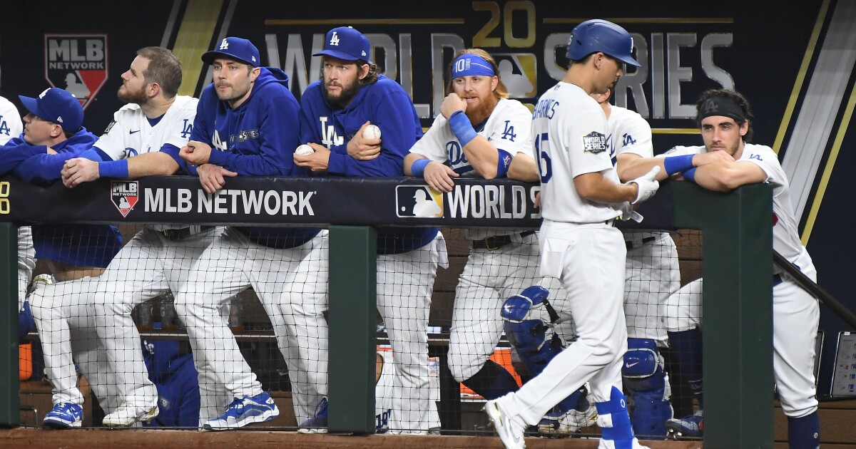 Dodgers Dugout Rays win Game 2; day off today Los Angeles Times