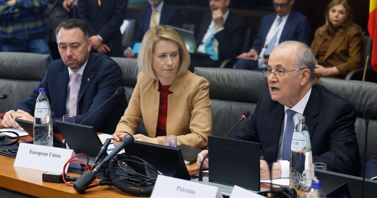 L’UE accueille une conférence de paix palestinienne alors qu’elle cherche à accroître son influence au Moyen-Orient