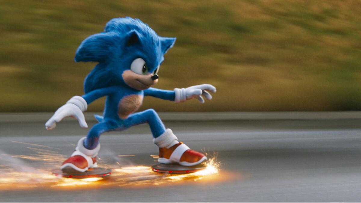 Movie Sonic (Sonic The Hedgehog, 2020) - Hero Concepts - Disney