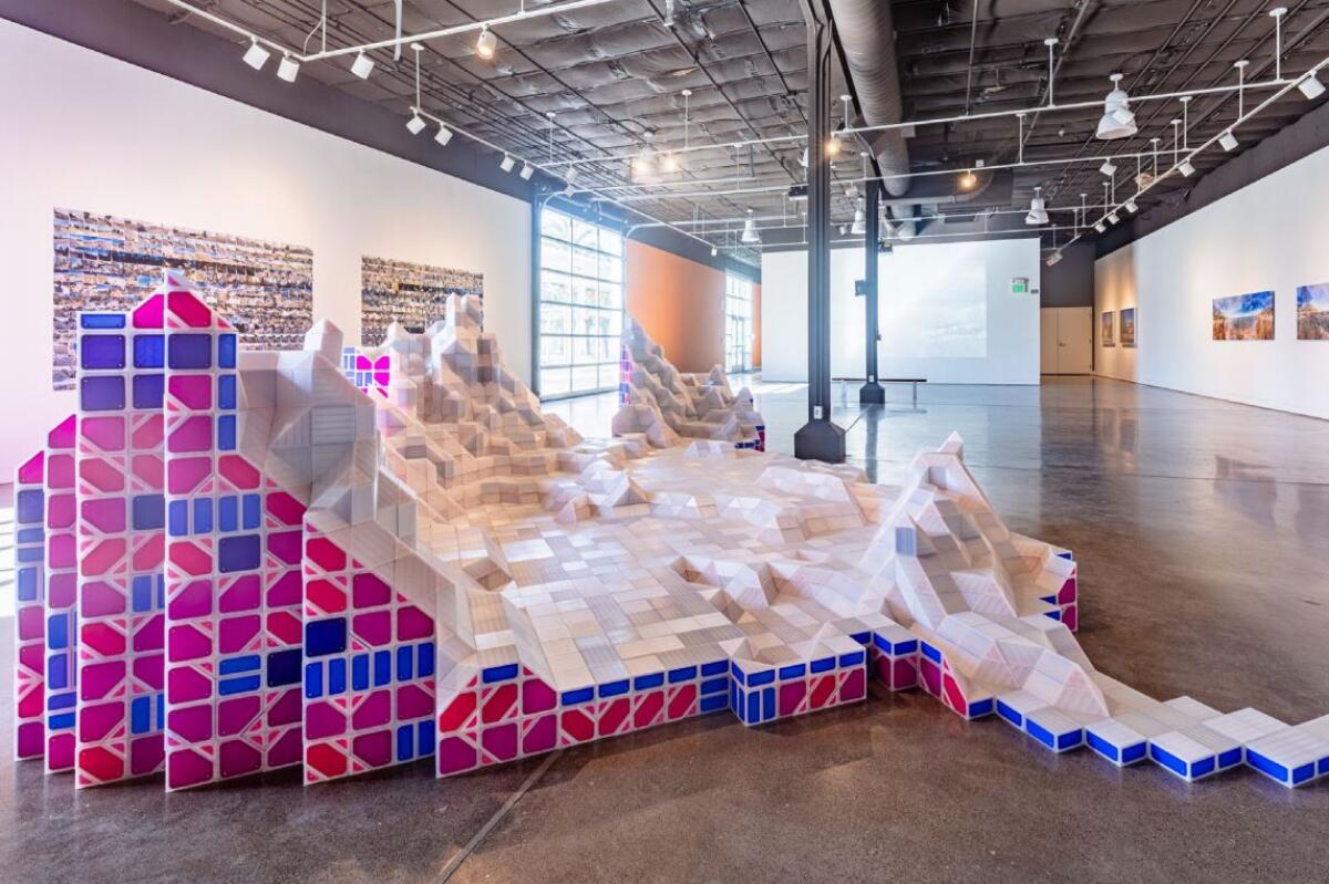 "Marching Cubes Watershed #2: Santa Ana" by Jesse Colin Jackson