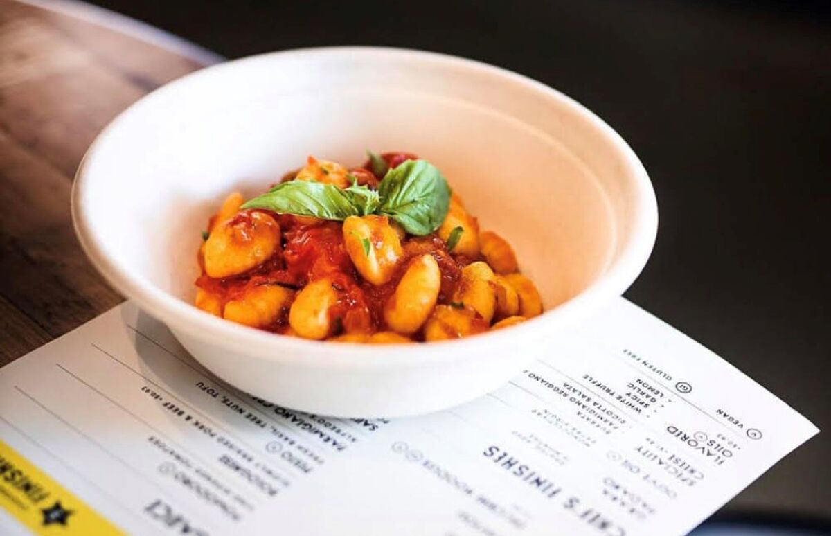 Semola's light-as-air gnocchi with tomato sauce is a classic choice. The new express pasta stand is the latest Italian addition to the Little Italy Food Hall.