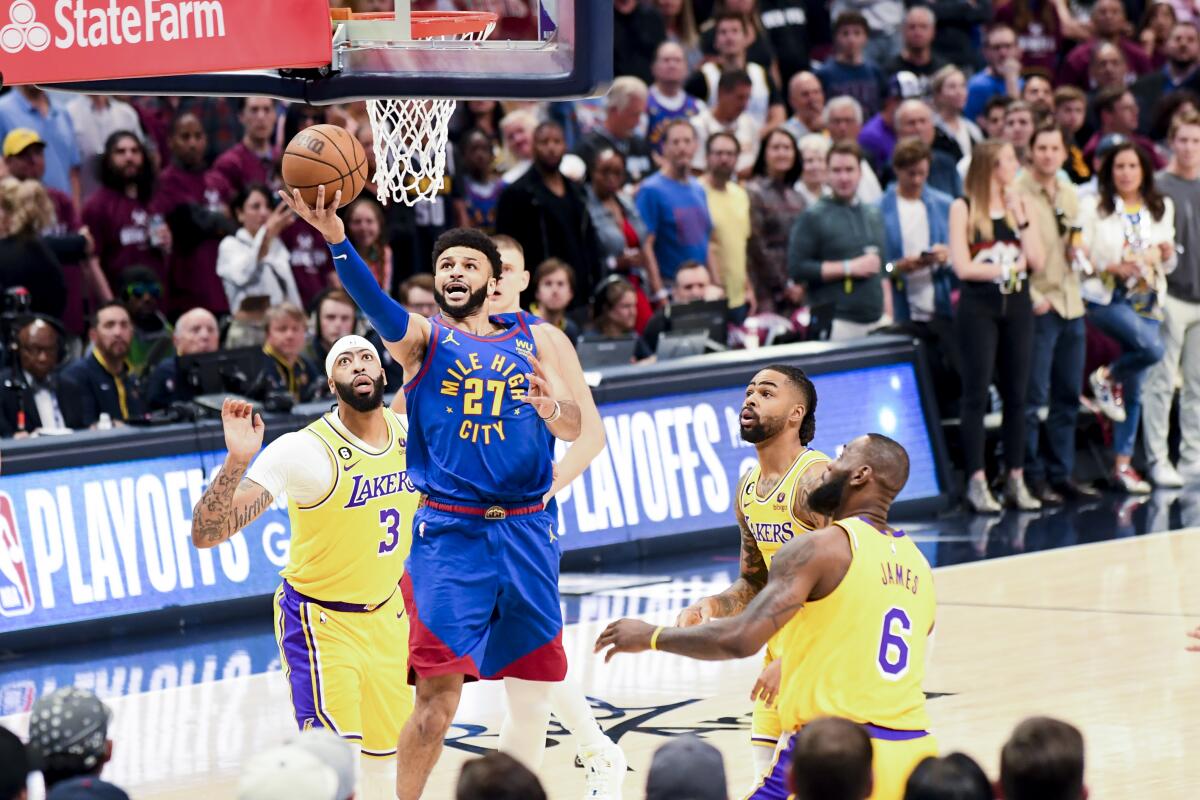 Lakers vs. Nuggets Final Score: L.A. destroys Denver to take 1-0