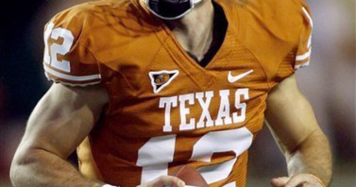 Buy Colt McCoy Orange Texas Longhorns Jersey. Authentic Colt McCoy