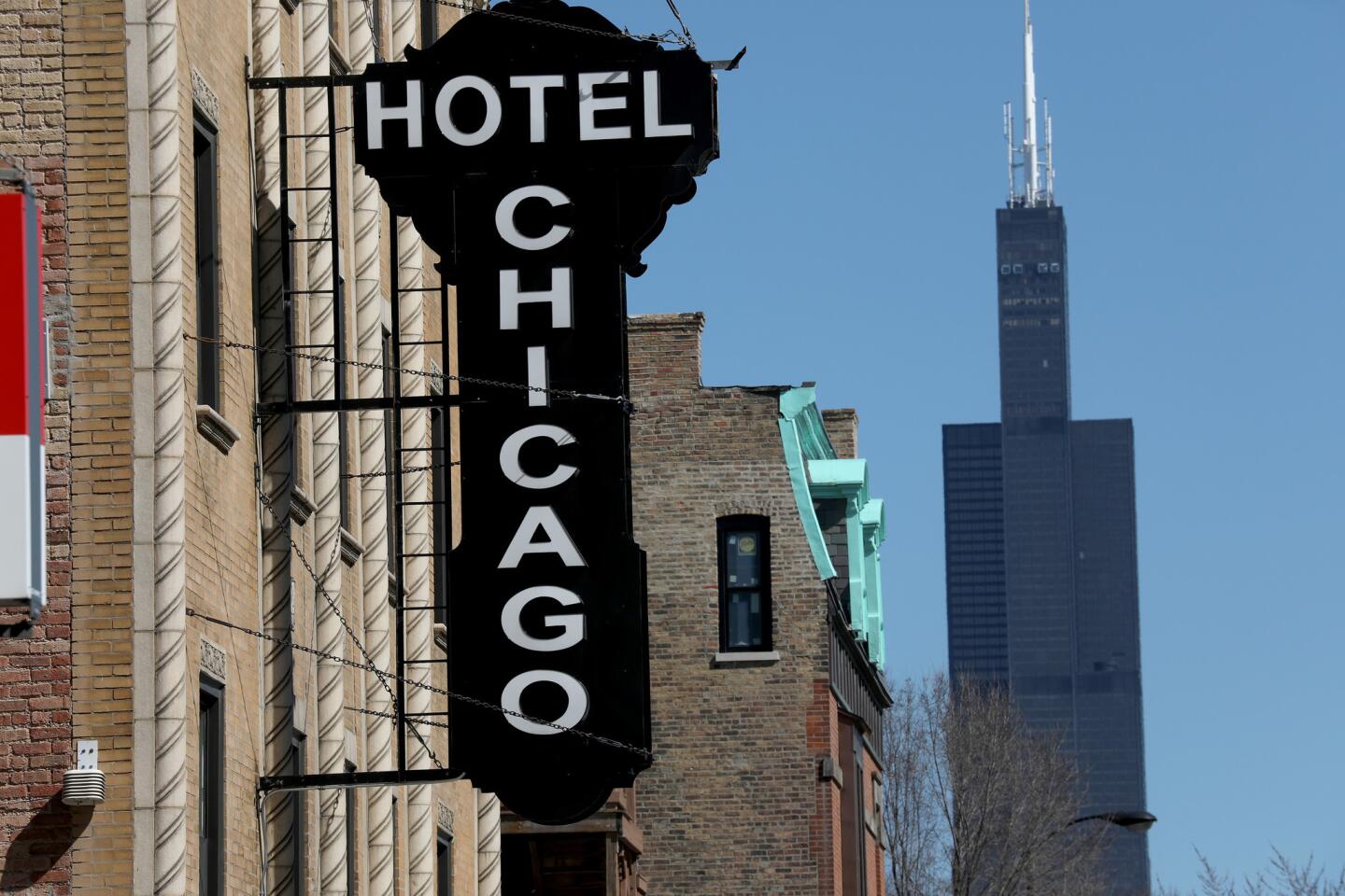 The Hotel Chicago West Loop in Chicago’s Near West Side neighborhood features original artwork in each of the rooms.