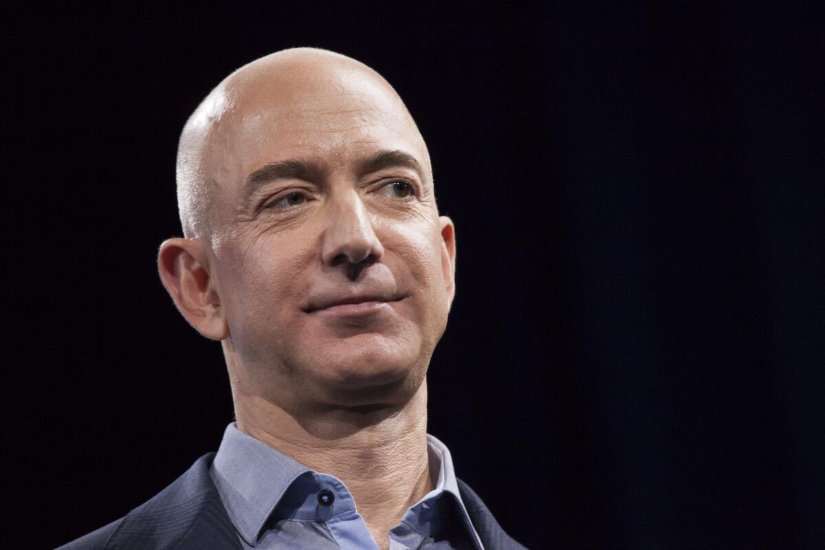 Amazon.com founder and CEO Jeff Bezos 