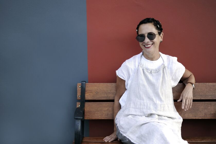 LOS ANGELES, CA- September 19, 2017: Chef Nancy Silverton is the co-owner of Osteria Mozza, Pizzeria Mozza, Mozza 2Go and Chi Specca. (Mariah Tauger / For The Times)